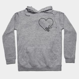 Cut my heart out Hoodie